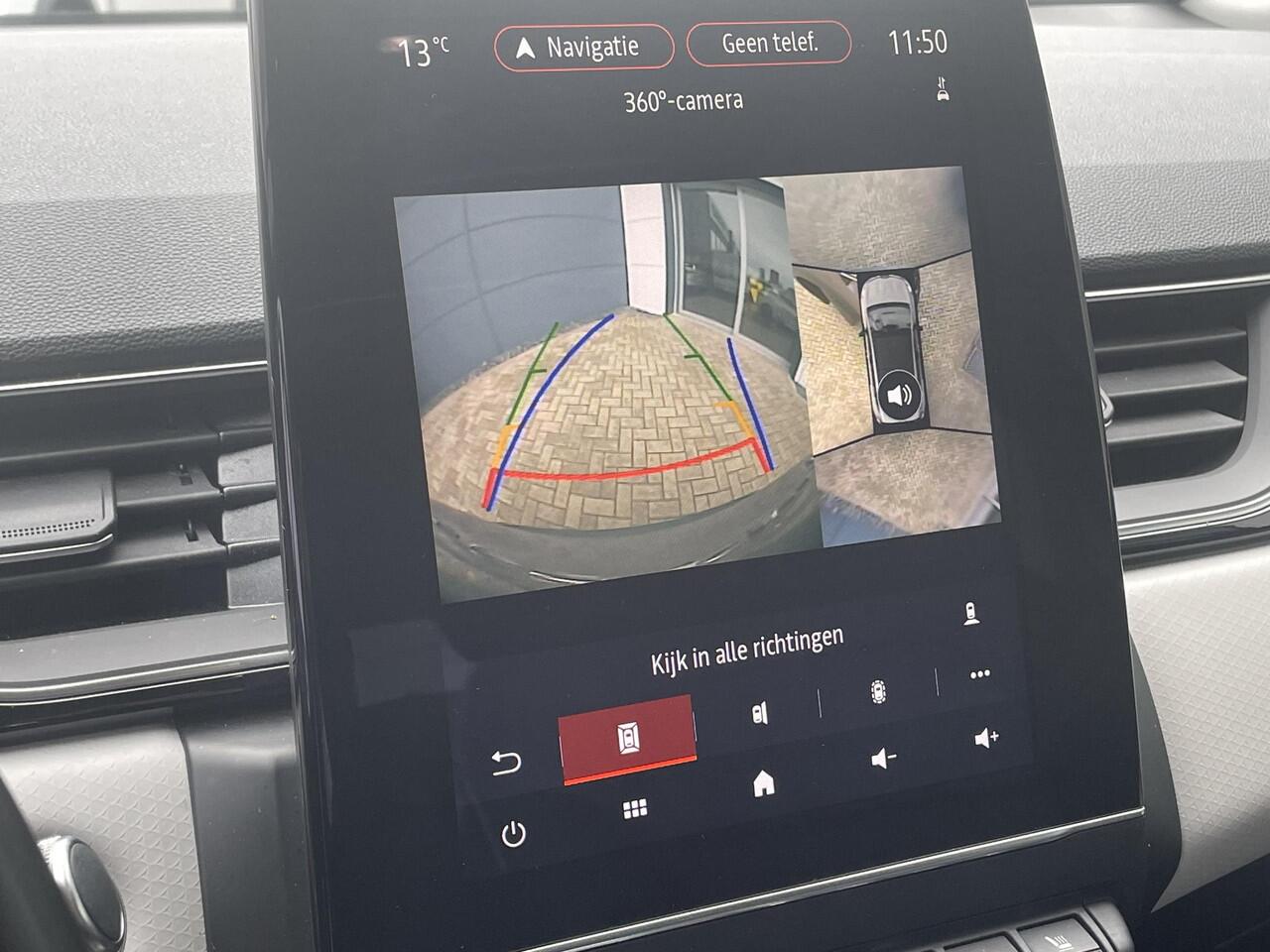 Renault CAPTUR 1.6 E-Tech Plug-in Hybrid 160 Intens | Panoramadak | Lederen bekleding | Plug In | 360 Camera