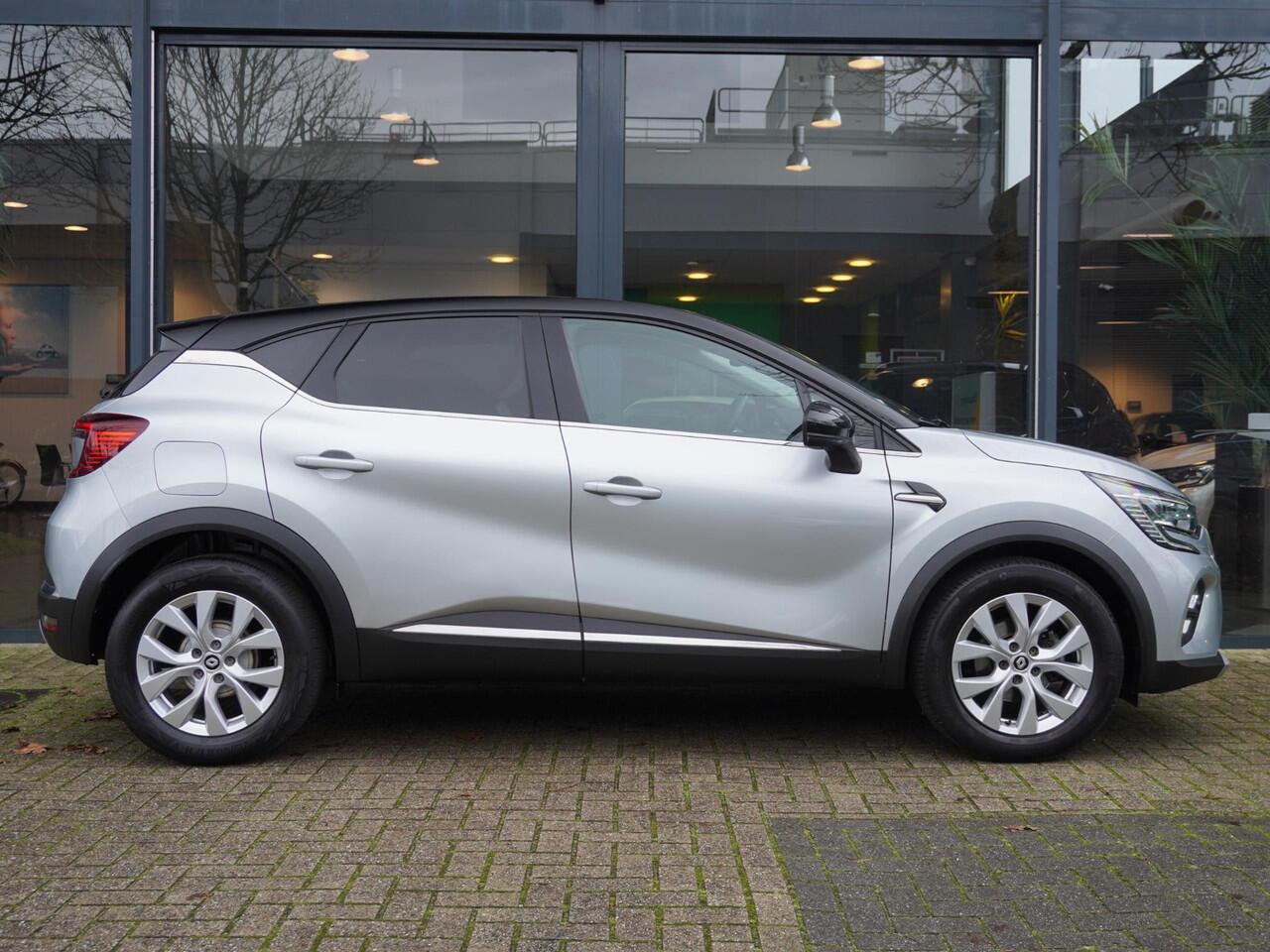 Renault CAPTUR TCe 90 Intens / DEALER OND. / 1E EIGENAAR / NAVI / PDC V+A / KEYLESS / CAMERA / LANE ASS. / CRUISE / CLIMATE / DAB / APPLE CARPLAY / ANDROID AUTO / BLUETOOTH / 17 '' LMV