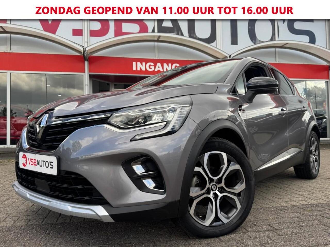 Renault CAPTUR 1.3 TCE 140PK AUT. HALF-LEER NAVIGATIE CARPLAY AIRCO LMV PDC