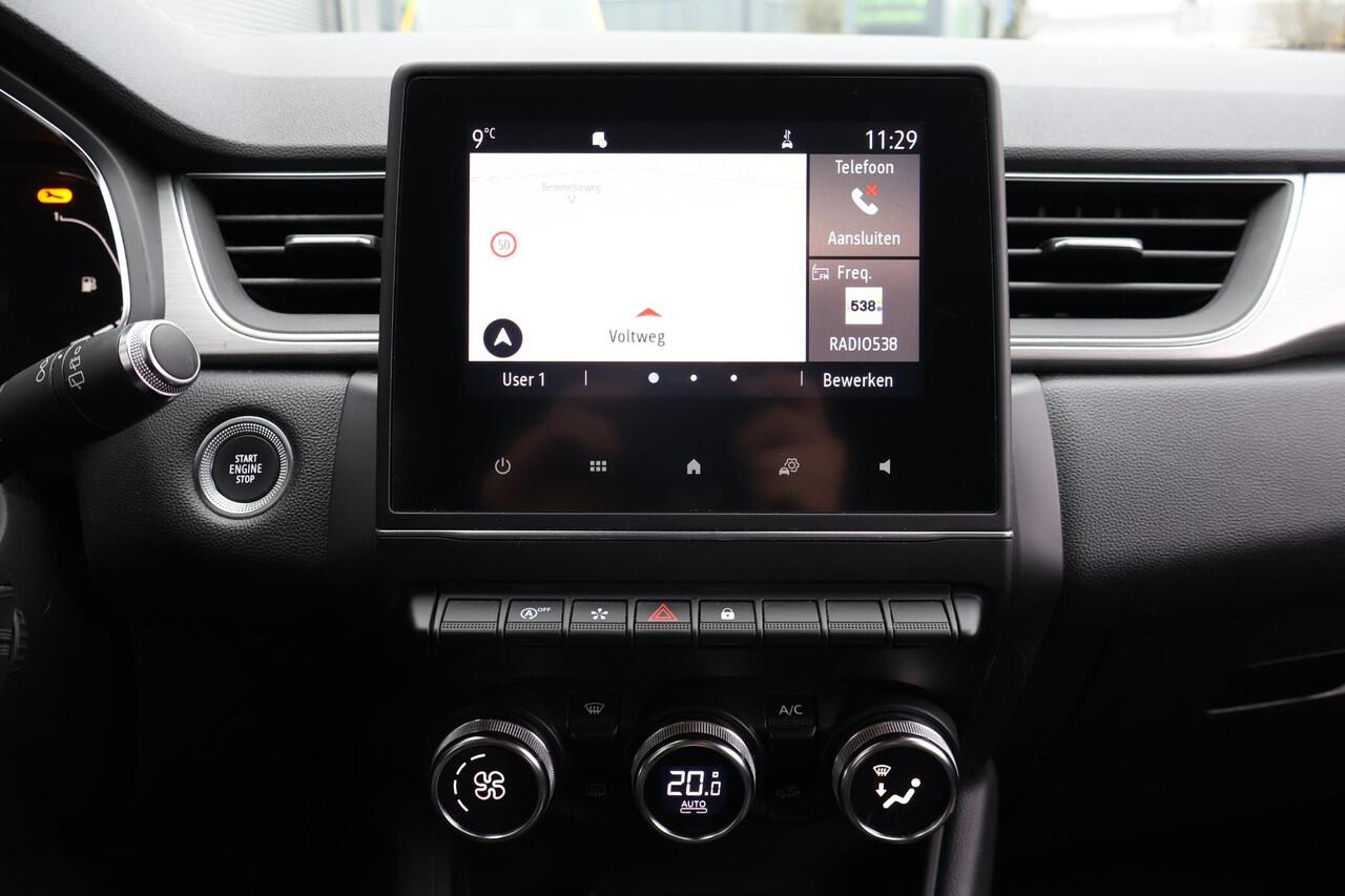 Renault CAPTUR 1.0 TCe 100 Intens 1 Eigenaar | NL-Auto | Volledig Onderh | BTW | Two-Tone | Carplay | Navi | Climate | Cruise | Bots | Multi Media | Multi Sense | Keyless | PDC