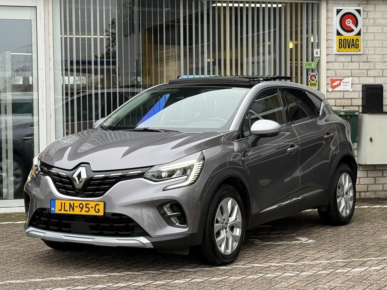 Renault CAPTUR 1.6 E-Tech Plug-in Hybrid 160 Intens | Elektrisch glazen schuif-kantel dak | Stoelverwarming | 360 graden camera | DAB | Clima | Key-less | Cruise Control | LED |