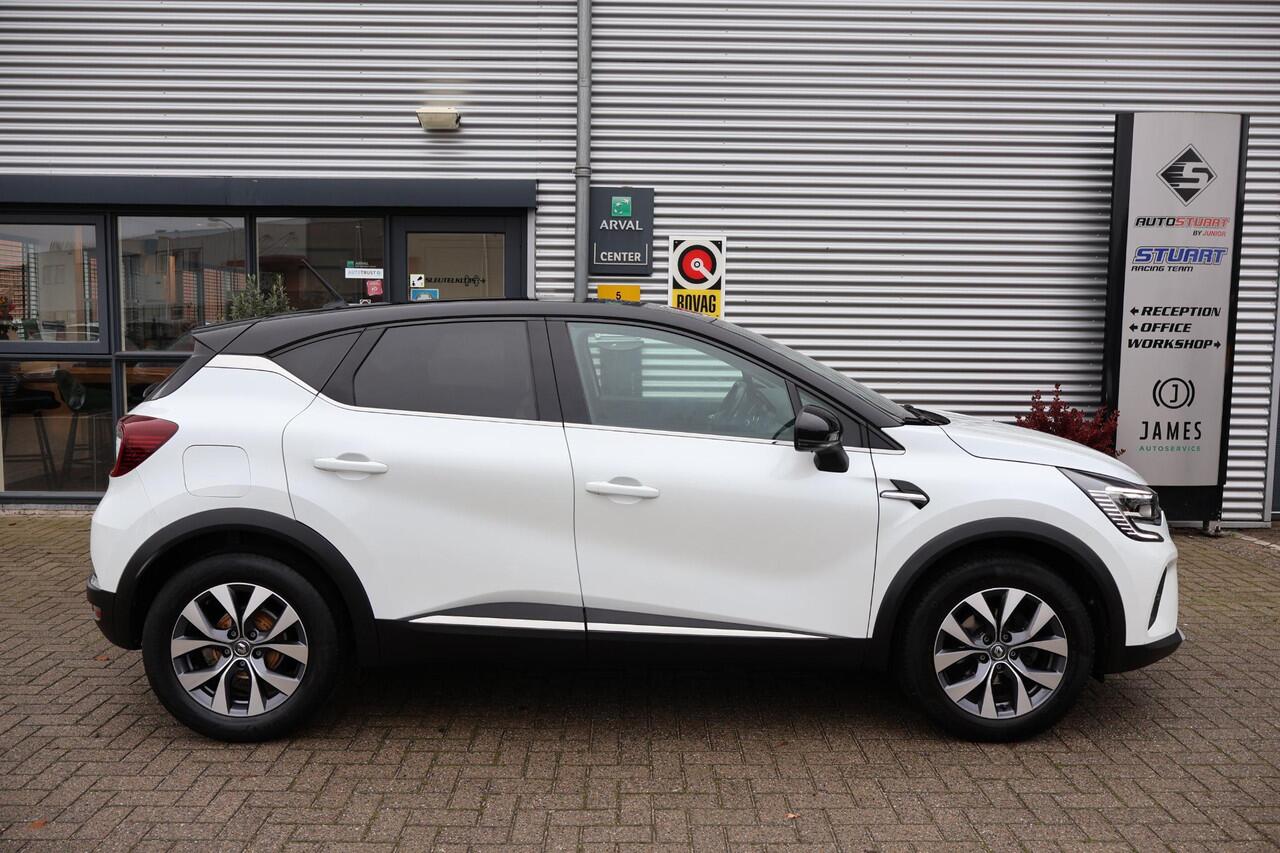 Renault CAPTUR 1.0 TCe 100 Intens 1 Eigenaar | NL-Auto | Volledig Onderh | BTW | Two-Tone | Carplay | Navi | Climate | Cruise | Bots | Multi Media | Multi Sense | Keyless | PDC