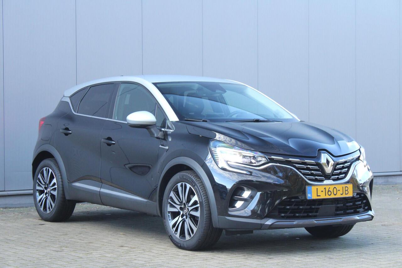 Renault CAPTUR 1.3 TCe 140pk Automaat Initiale Paris | Leder | Camera | Navigatie | 18" Pasadena | Stoel- en stuurverwarming