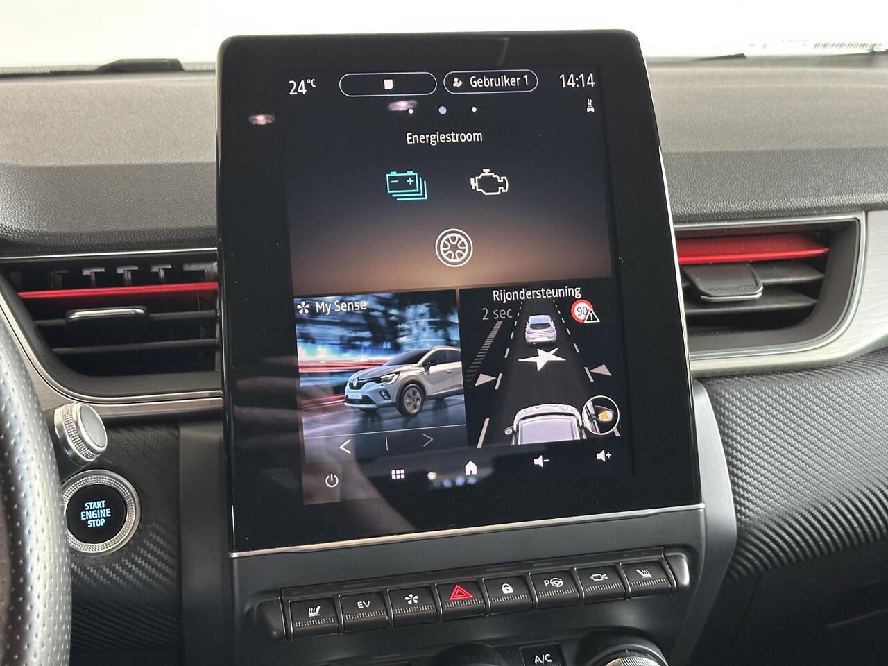 Renault CAPTUR 1.6 E-Tech Plug-in Hybrid 160 R.S. Line | 360° CAMERA | STOEL-/STUURVERWARMING | ADAPTIVE CRUISECONTROL | APPLE CARPLAY/ANDROID AUTO