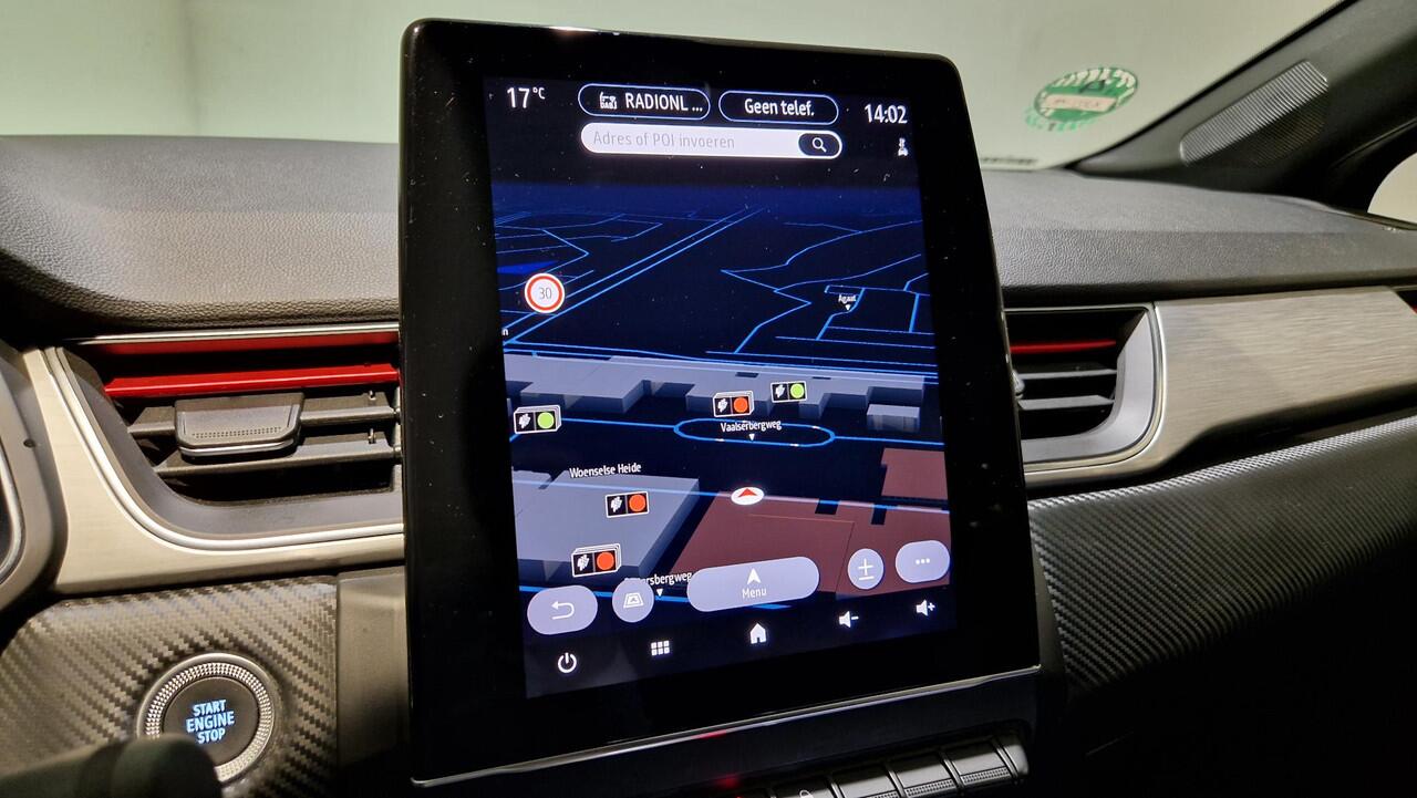 Renault CAPTUR 1.6 E-Tech Plug-in Hybrid 160 R.S. Line | Navigatie