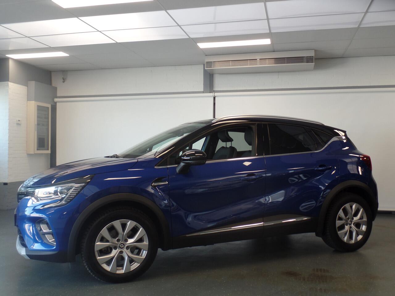 Renault CAPTUR 1.6 E-Tech Plug-in Hybrid 160 Intens 160pk, Navi, Achteruitrijcam, Cruise contr, Deels leder, Clima, Pdc V/A, Lm velgen 17'', Nederlandse auto, Ex eerste eigenaar!! Bovag afleverpakket 695,-