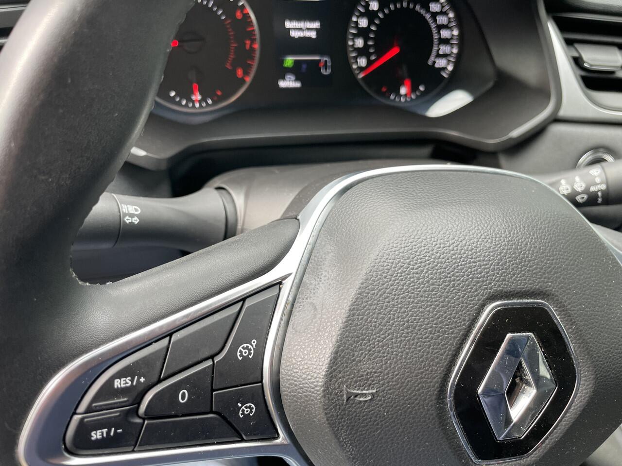 Renault CAPTUR 1.0 TCe 100 Bi-Fuel Business Zen G3 uitgerust met comfort en parking pakket met o.a. Climate control - Cruise control - Parkeersens. V+A - Navi full map - A-uitrijcamera - LED verlicht. - Trekhaak - Regensensor - rijstrook sensor - hill hold