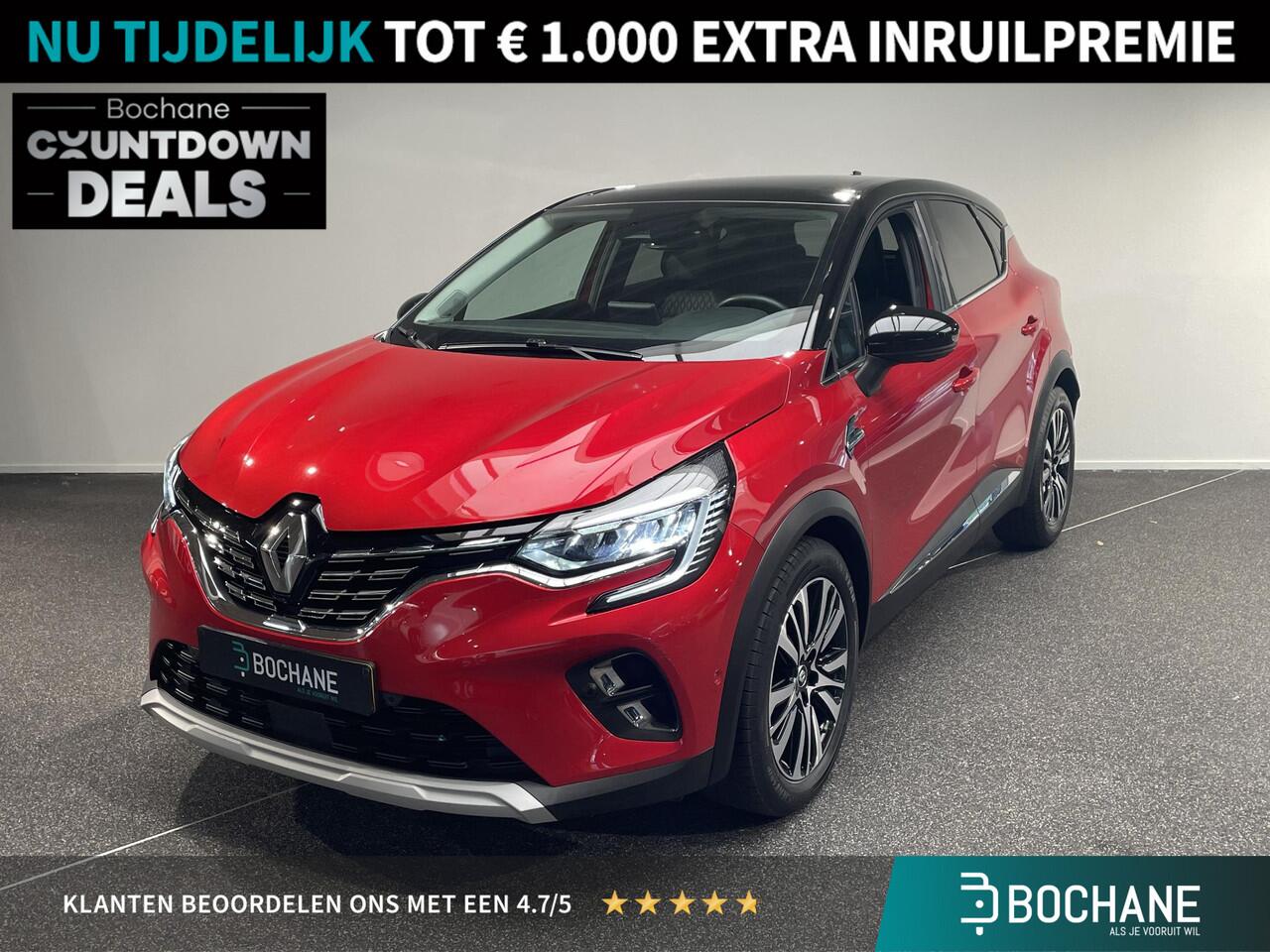 Renault CAPTUR 1.3 mild hybrid 160 iconic Apple/AndroidCarplay | Camera | Full map nav | Pano schuifdak