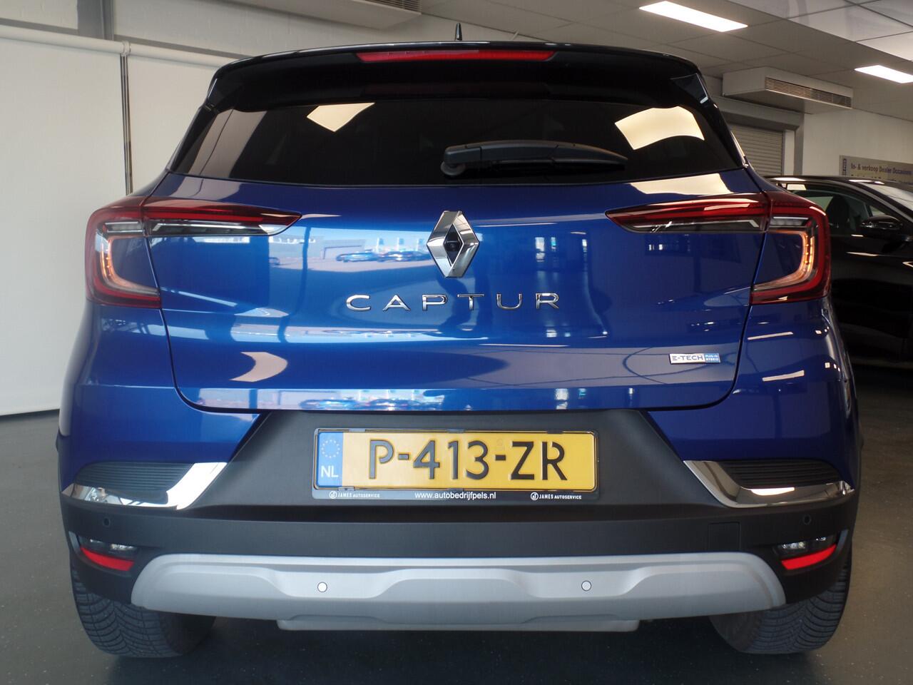 Renault CAPTUR 1.6 E-Tech Plug-in Hybrid 160 Intens 160pk, Navi, Achteruitrijcam, Cruise contr, Deels leder, Clima, Pdc V/A, Lm velgen 17'', Nederlandse auto, Ex eerste eigenaar!! Bovag afleverpakket 695,-