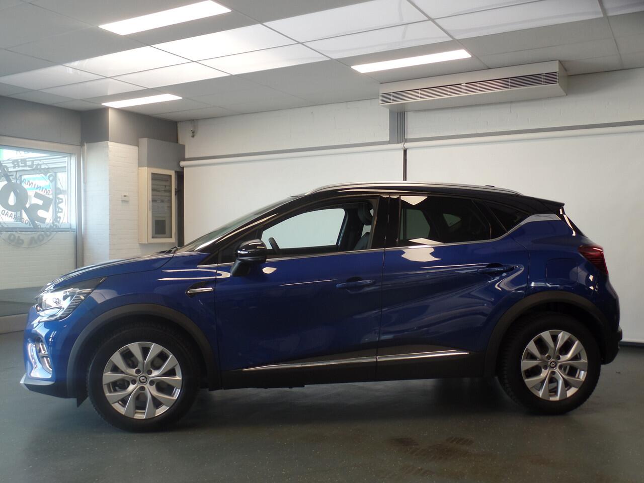 Renault CAPTUR 1.6 E-Tech Plug-in Hybrid 160 Intens 160pk, Navi, Achteruitrijcam, Cruise contr, Deels leder, Clima, Pdc V/A, Lm velgen 17'', Nederlandse auto, Ex eerste eigenaar!! Bovag afleverpakket 695,-