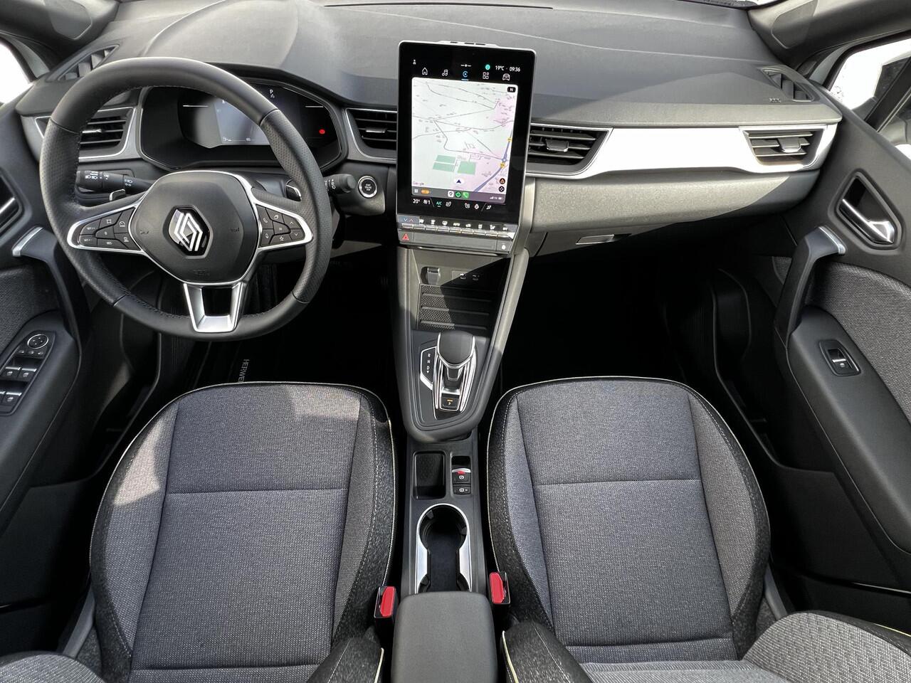 Renault CAPTUR 1.3 mild hybrid 160 techno Automaat / Dealer onderhouden / Adaptieve CC / Navigatie via Apple Carplay Android groot scherm / Stuur- en stoelverwarming / 18" LM wielen /