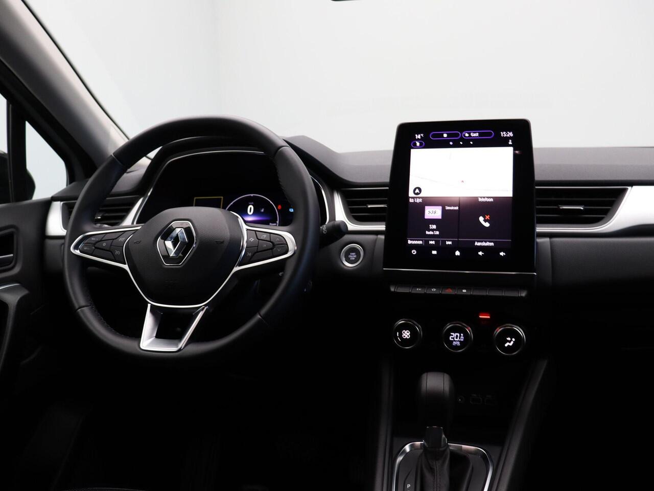 Renault CAPTUR E-Tech Hybrid 145PK Techno | Grootscherm navigatie | Digitaal dashboard | Achteruitrijcamera | Parkeersensoren voor/achter | Camera |