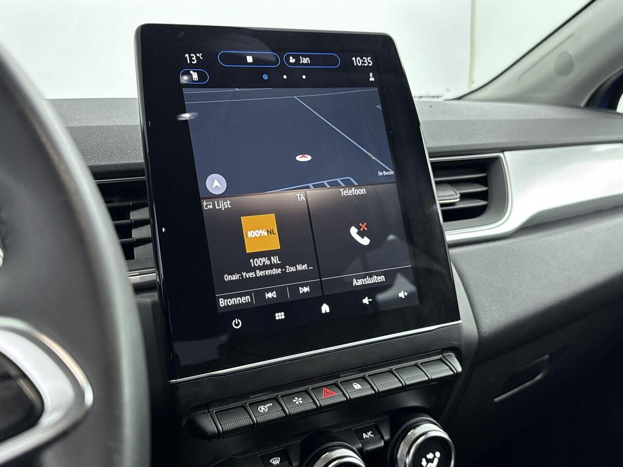 Renault CAPTUR 1.0 TCe Techno 90PK | Navigatie 9,3'' | Achteruitrijcamera | Half-Lederen Bekleding | Climate Control | Apple CarPlay & Android Auto