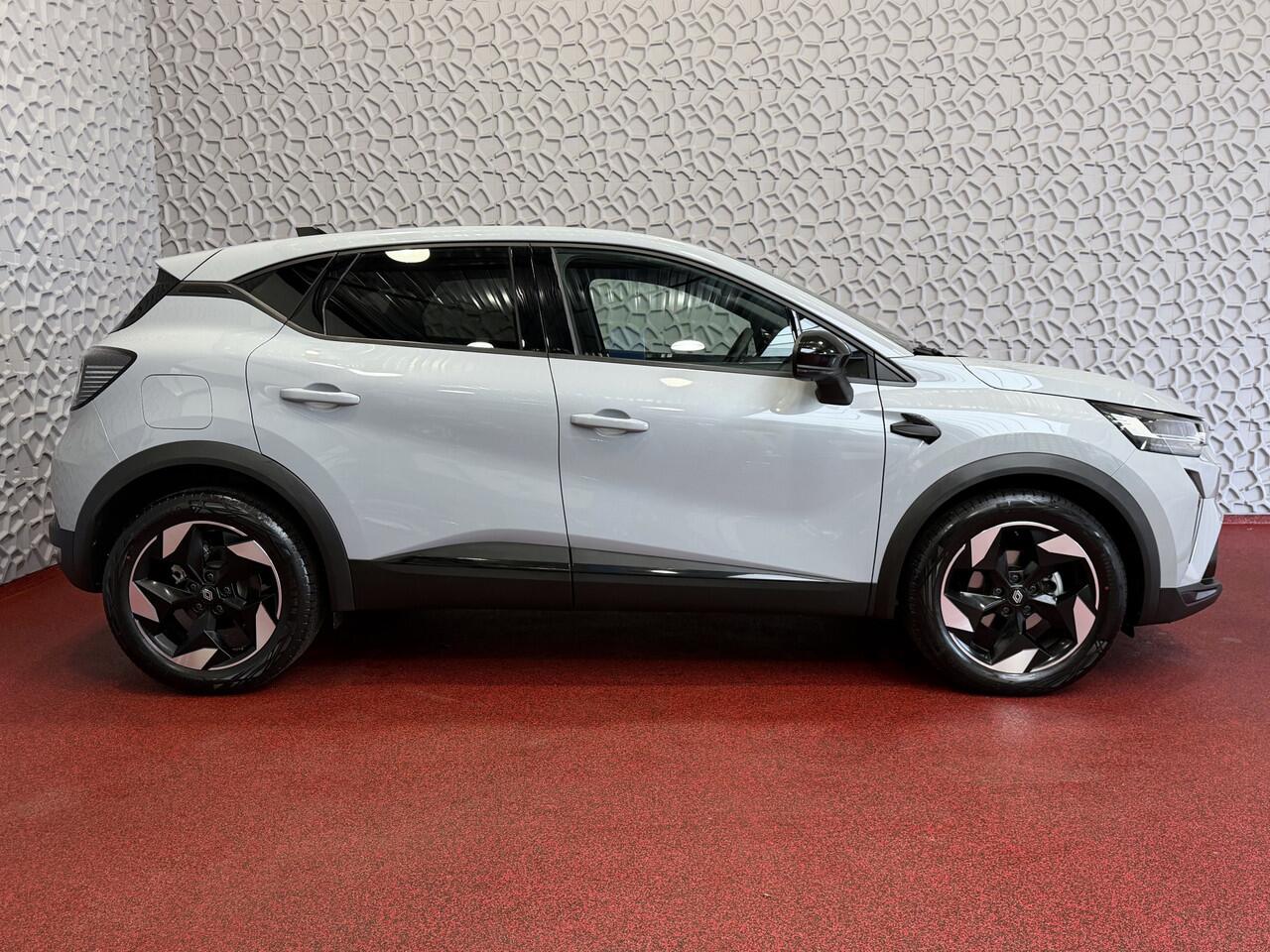 Renault CAPTUR 1.3 160 PK 4 CIL TECHNO CAMERA 18''LMV STOEL/STUUR .VERW PURE VISION LED 10'' R-LINK NAVI 06/2025 EDC-automaat (Efficiënt Dual Clutch) 7 Versnellingen 1200KG Trekgewicht