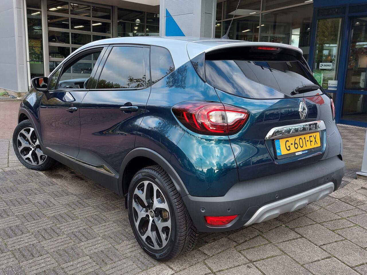 Renault CAPTUR 1.3 TCe 131pk Intens | Origineel NL | Navi | Clima | Cruise | Led Koplampen | Keyless Entry | Dodehoek+Licht+Regensensor | Pdc V+A+Assist+Camera | Privacy Glass | 17''lm |