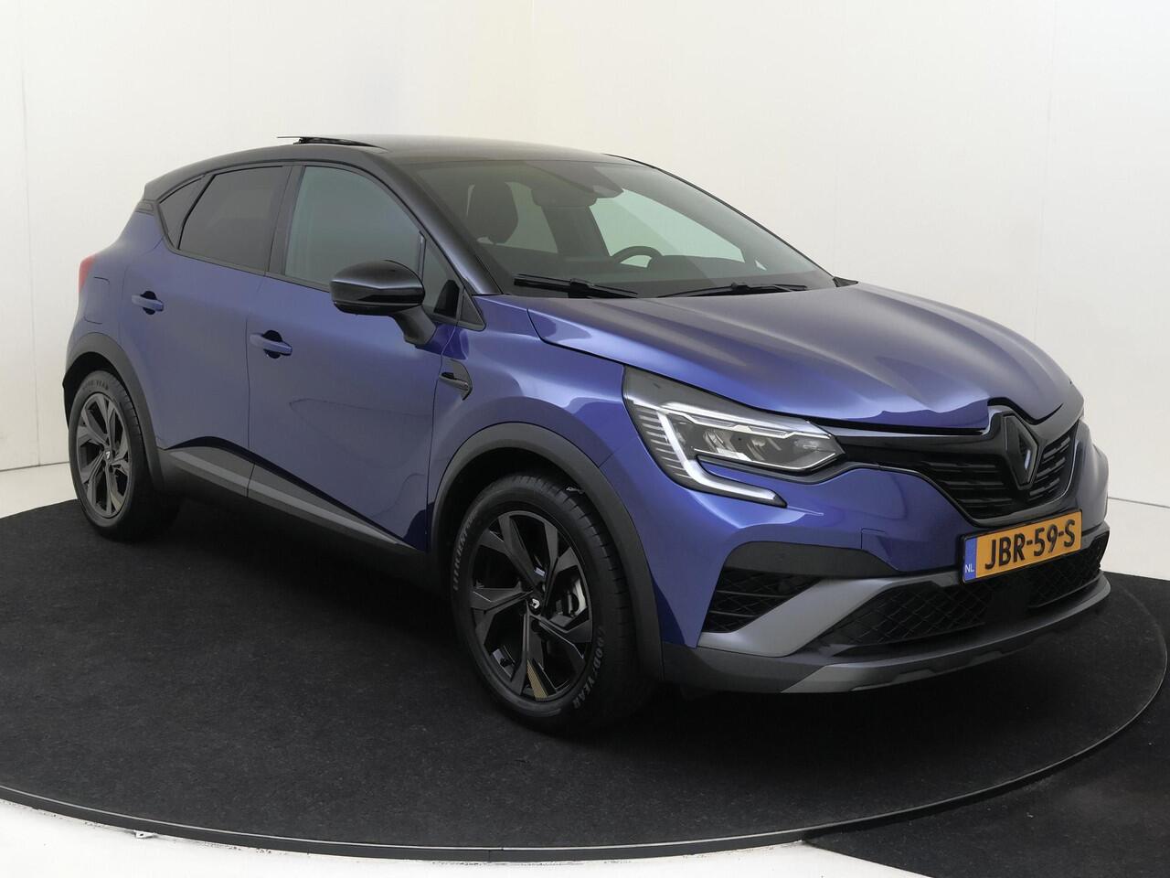 Renault CAPTUR 1.6 E-Tech Hybrid 145 e-tech engineered Panoramadak | LM velgen | Half leder | parkeersensoren