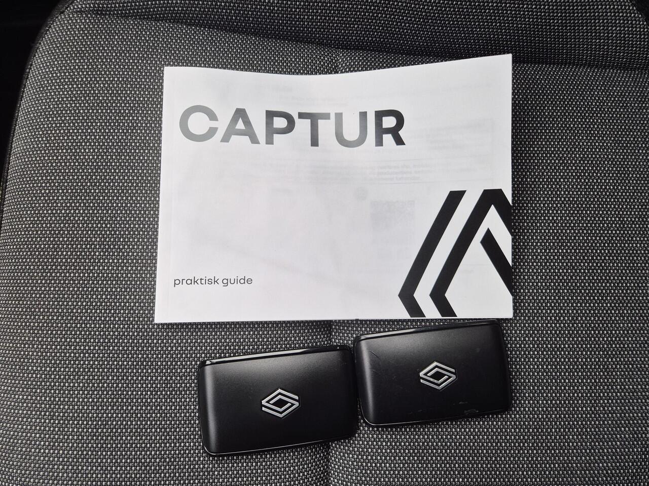 Renault CAPTUR 1.3 mild hybrid 160 techno Automaat / Fabrieksgarantie tot 07-2027 / Pack winter / Apple Carplay Android Auto / Trekgewicht 1200 kg / Stuur-, en Stoel verwarming / Adaptief CC / Keyless Entry/Start / Climate control / Draadloze telefoon lader /