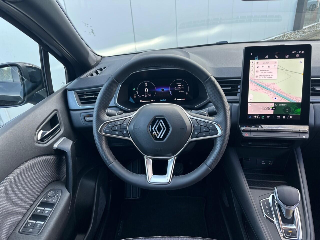 Renault CAPTUR 1.3 mild hybrid 160 techno EDC AUTOMAAT / GROOT NAVI / STOEL EN STUURVERWARMING / CAMERA / VELE OPTIES