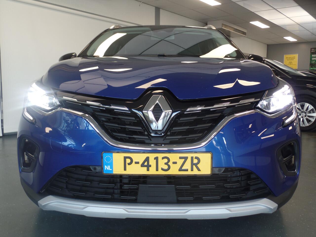 Renault CAPTUR 1.6 E-Tech Plug-in Hybrid 160 Intens 160pk, Navi, Achteruitrijcam, Cruise contr, Deels leder, Clima, Pdc V/A, Lm velgen 17'', Nederlandse auto, Ex eerste eigenaar!! Bovag afleverpakket 695,-