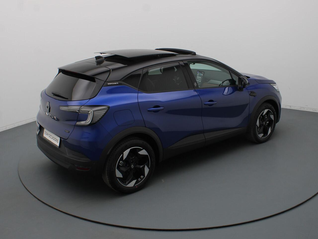 Renault CAPTUR Stam Limité 75 E-Tech 160pk full hybrid techno NIEUW! #36 van 75 Harman Kardon | 360° Camera | Adapt. Cruise | Stoel-/stuurverw. | Panoramadak