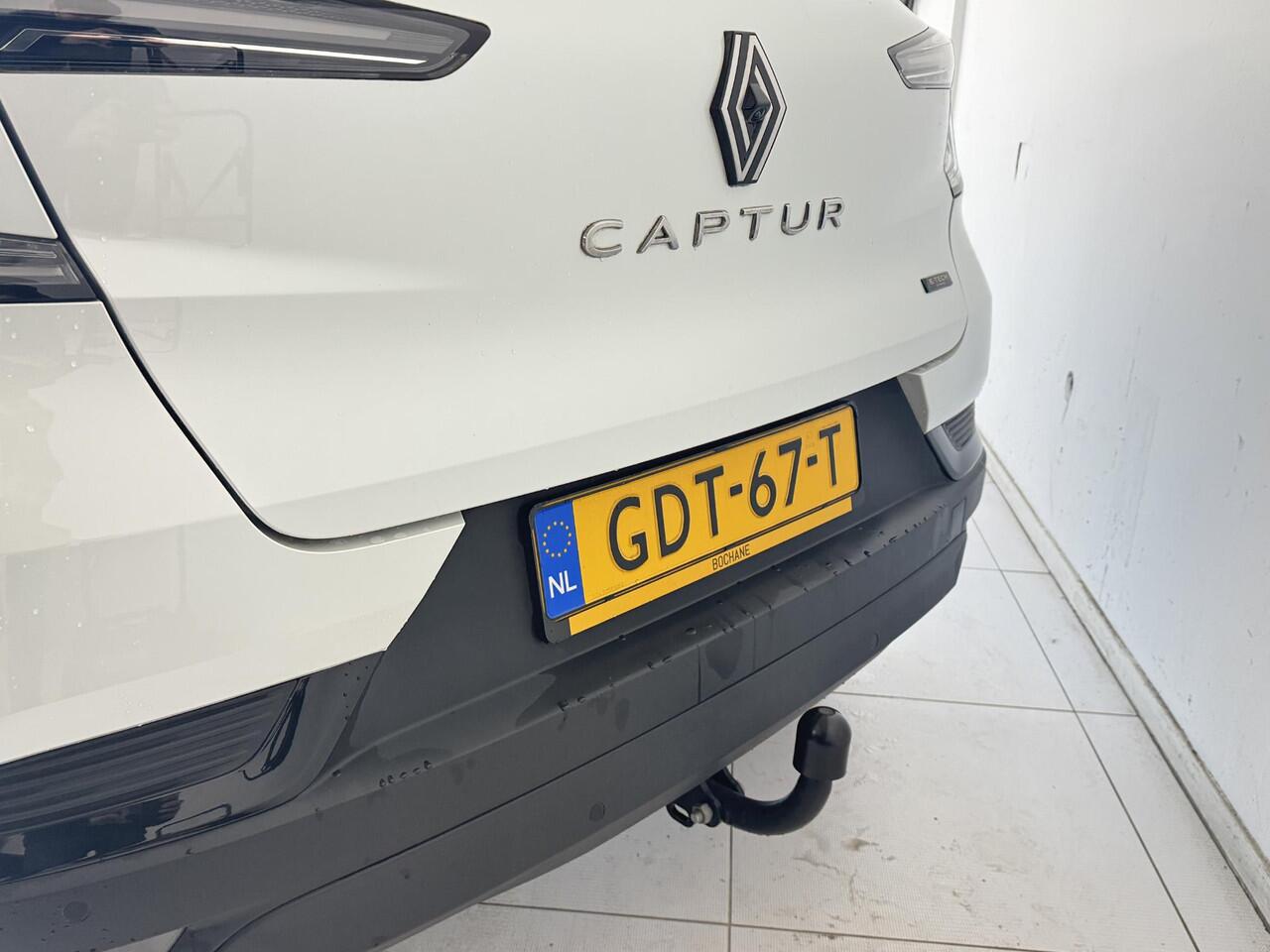 Renault CAPTUR 1.6 E-Tech full hybrid 145 Techno | Navigatie | Stoel + Stuurverwarming | Cruise Control Adaptief | 360 Camera | Trekhaak |