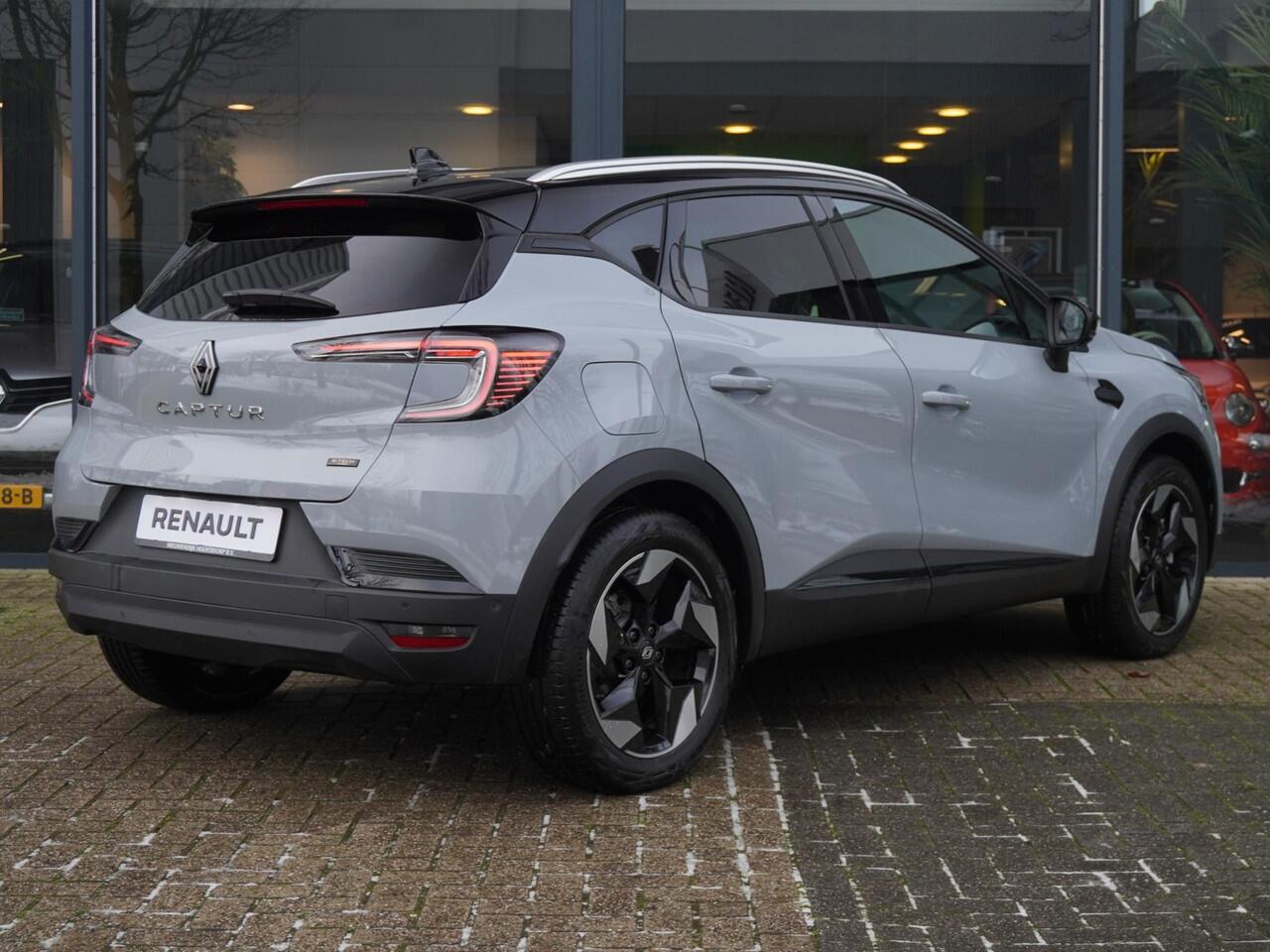 Renault CAPTUR 1.6 E-Tech full hybrid 145 techno AUTOMAAT / 8.000KM / NAVI / 360 CAMERA / PDC 360 / CRUISE / CLIMATE / KEYLESS / RESERVEWIEL / PRIVACY GLASS / APPLE CARPLAY / ANDROID AUTO / 18'' LMV