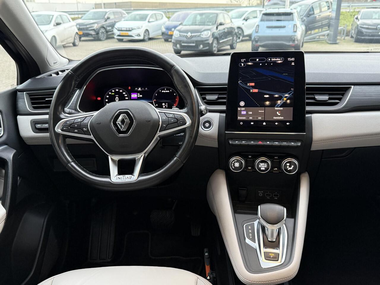 Renault CAPTUR 1.3 TCe 130 Initiale Paris | NAP | 360 graden camera | Bose Audio | Stoel & stuur verwarming | Leer |