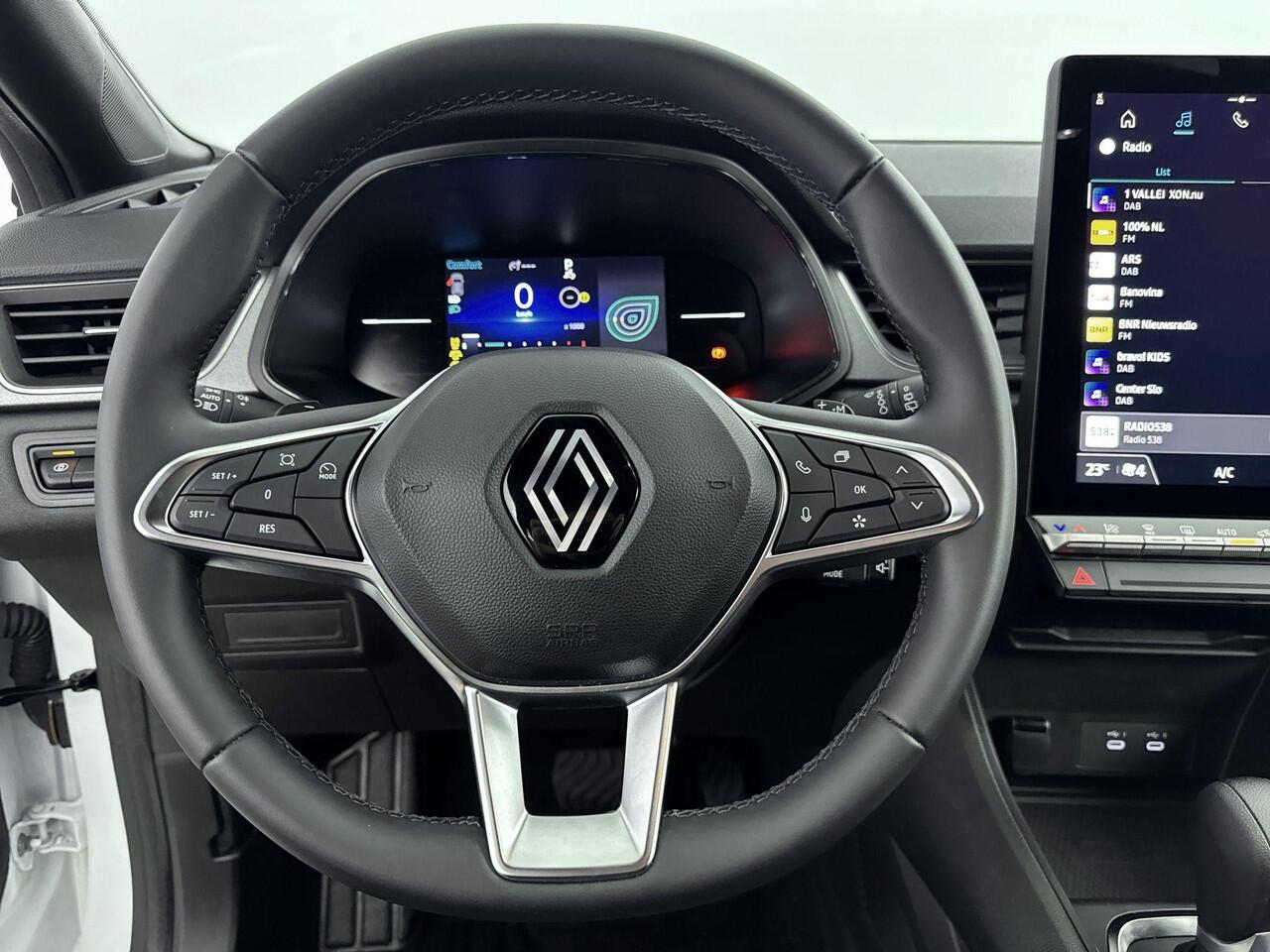 Renault CAPTUR 1.3 mild hybrid 160Pk techno | Google Navigatie | Draadloze Carplay | Parkeersensoren & Camera | Lichtmetalen Velgen | Stoel en Stuurverwarming | Keyless Entry | Multisense |