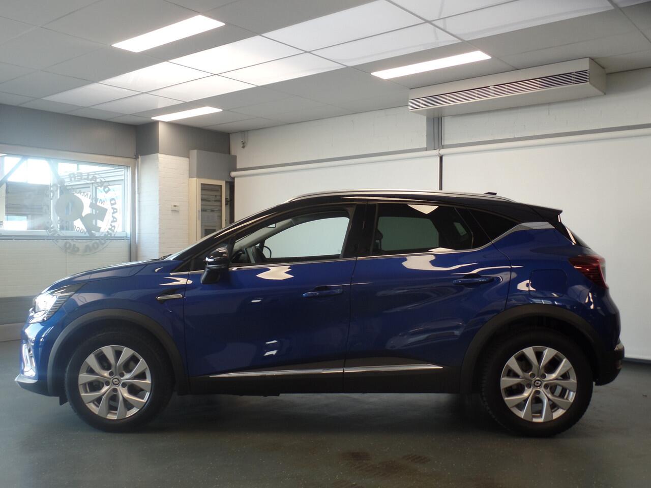 Renault CAPTUR 1.6 E-Tech Plug-in Hybrid 160 Intens 160pk, Navi, Achteruitrijcam, Cruise contr, Deels leder, Clima, Pdc V/A, Lm velgen 17'', Nederlandse auto, Ex eerste eigenaar!! Bovag afleverpakket 695,-