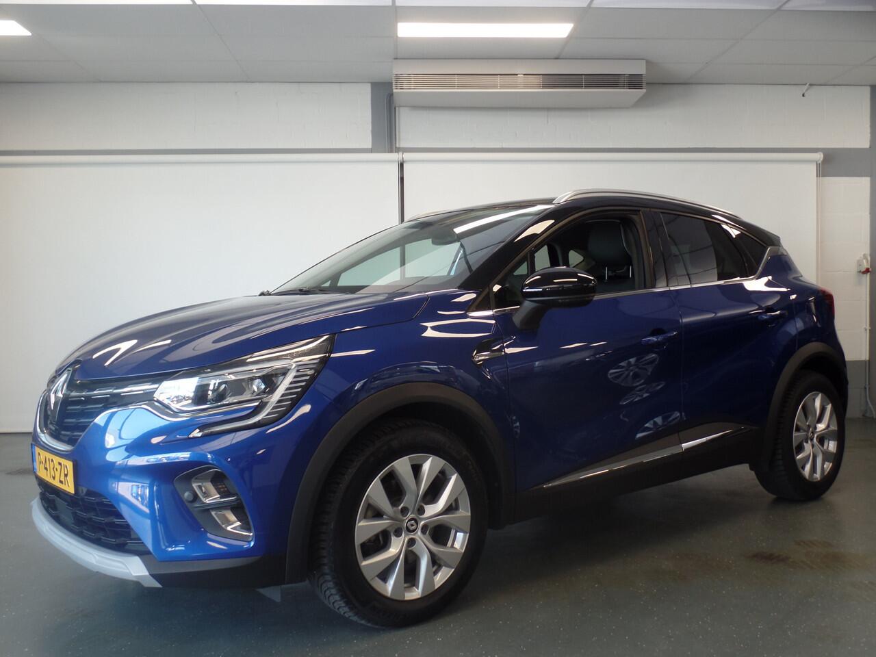 Renault CAPTUR 1.6 E-Tech Plug-in Hybrid 160 Intens 160pk, Navi, Achteruitrijcam, Cruise contr, Deels leder, Clima, Pdc V/A, Lm velgen 17'', Nederlandse auto, Ex eerste eigenaar!! Bovag afleverpakket 695,-