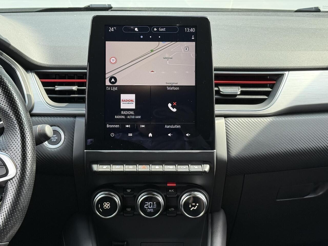 Renault CAPTUR 1.6 E-Tech plug-in hybrid 160 R.S. Line (Hoge instap) 360° Camera | Winter Pack | Navigatie | Dealer Onderhouden