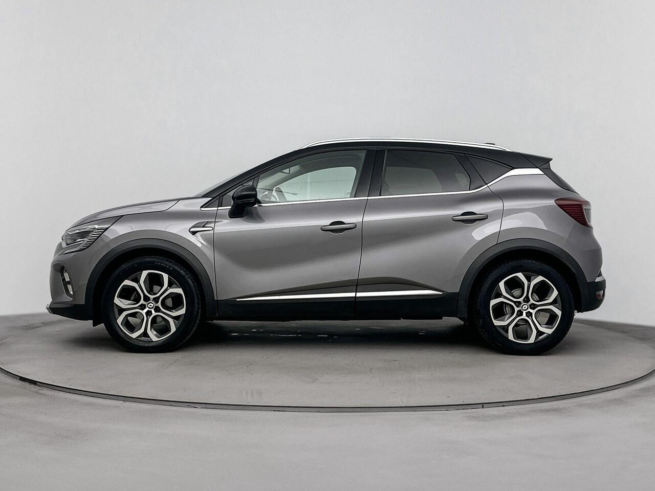 Renault CAPTUR 1.0 TCe 100Pk Bi-Fuel Intens | LPG G3 | Navigatie | Climate Control | Cruise Control | Parkeersensoren Voor & Achter | 360 Camera | Trekhaak | Apple Carplay/Android Auto | Dakrelings |
