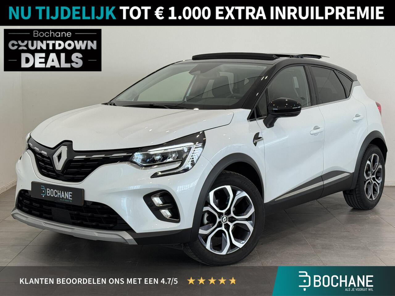Renault CAPTUR 1.0 TCe 90 Techno | BOSE | Panoramadak | Stoel- en stuurverwarming | Dodehoek Detectie | Lichtmetalen velgen 18" | Adaptieve Cruise Control