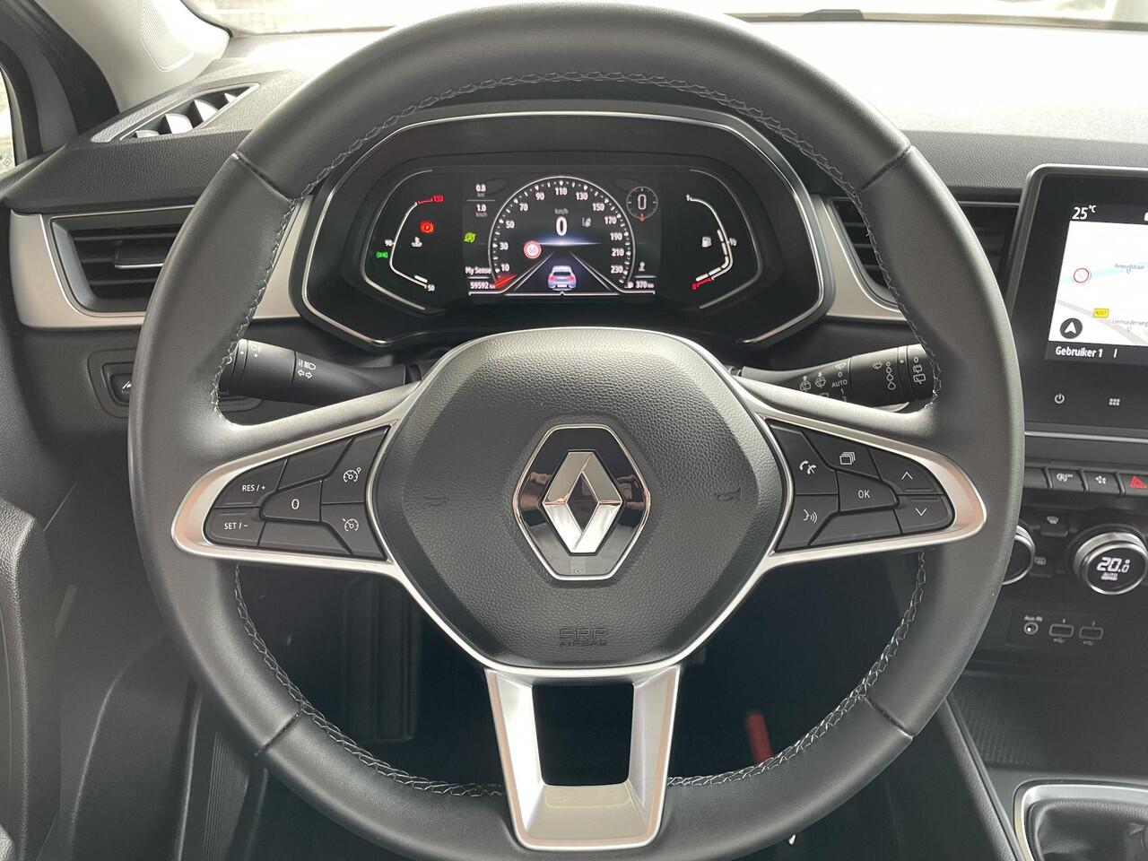 Renault CAPTUR 1.0 TCe 90 Intens ELECTRISCHE RAMEN / NAVIGATIE / AIRCONDITIONING / CRUISECONTROL / AUTOMATISCHE HANDREM / SPORTWIELEN / LANE DEPARTURE / ELECTRISCHE RAMEN / PARKEERSENSOREN