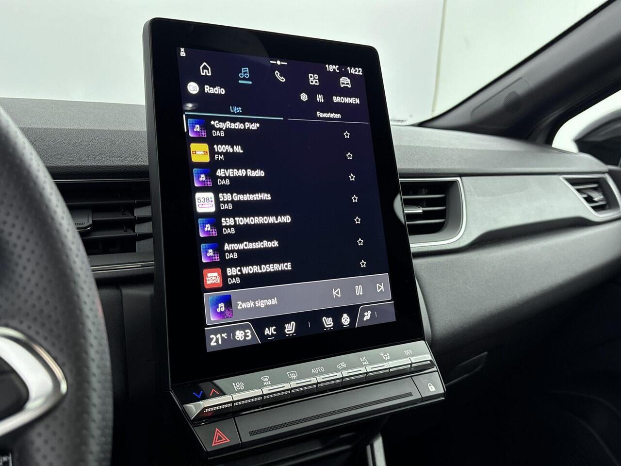 Renault CAPTUR 1.6 E-Tech full hybrid 145Pk techno | Navigatie | Stoelverwarming | Achteruitrijcamera | Cruise & Climate Control | Android & Apple Carplay |