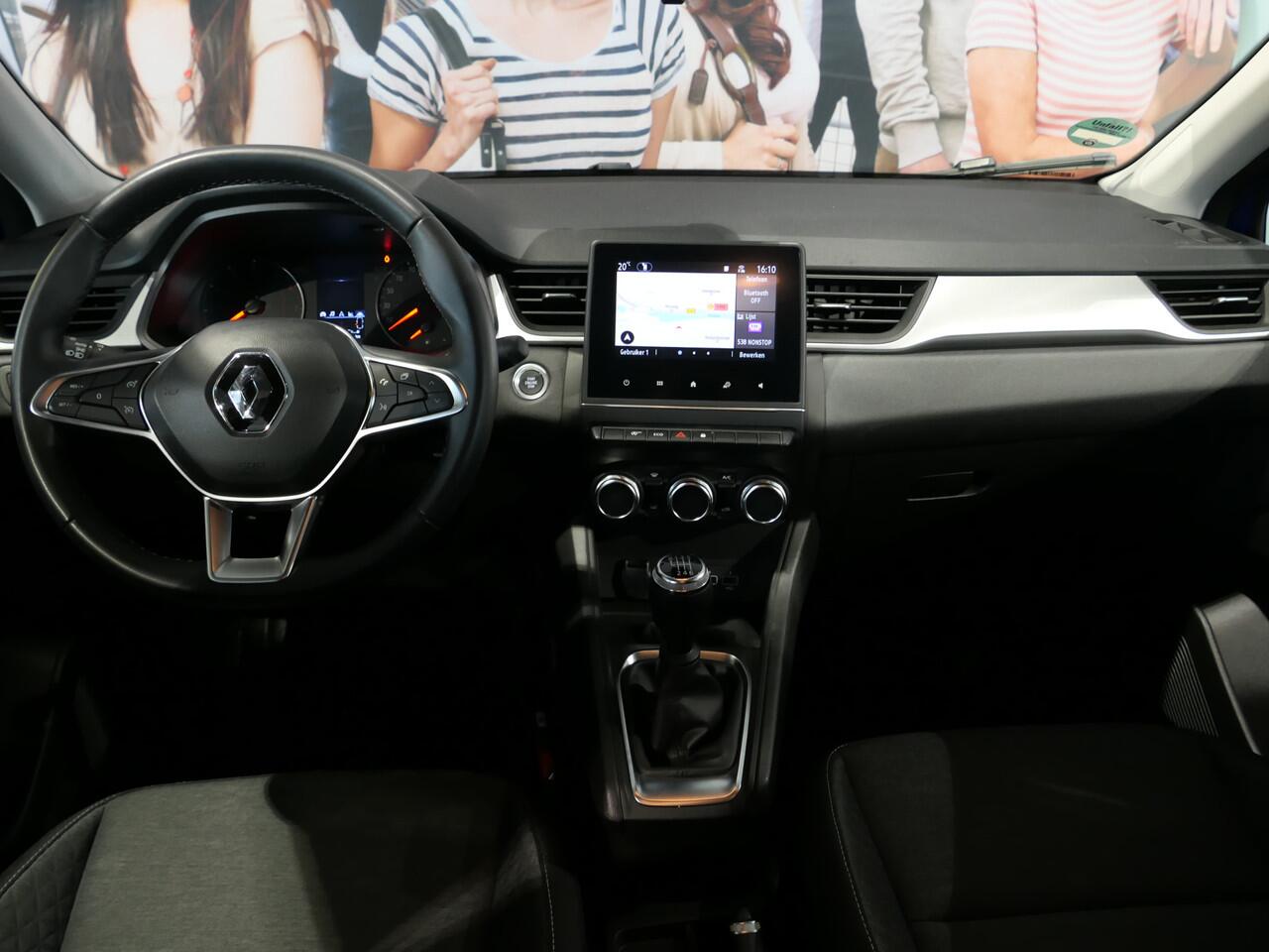 Renault CAPTUR 1.0 TCe 90 evolution * Vraag naar beschikbaarheid * - Clima, Getint glas, 17" LMV, regensensor