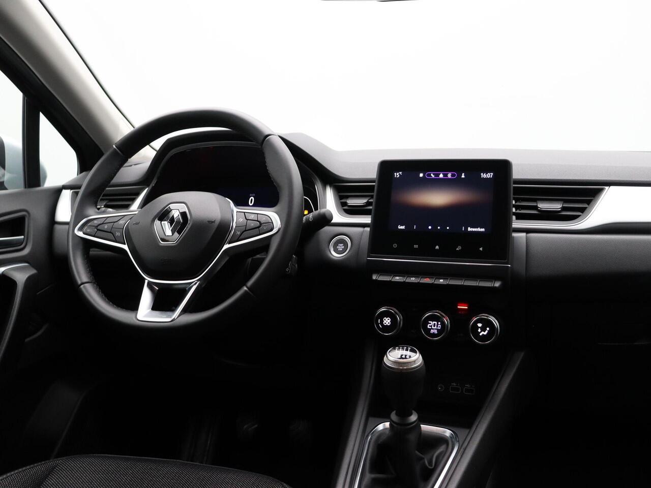 Renault CAPTUR TCe 90pk Techno | Achteruitrijcamera | Parkeersensoren voor en achter | Apple Carplay & Android Auto | Navigatie |