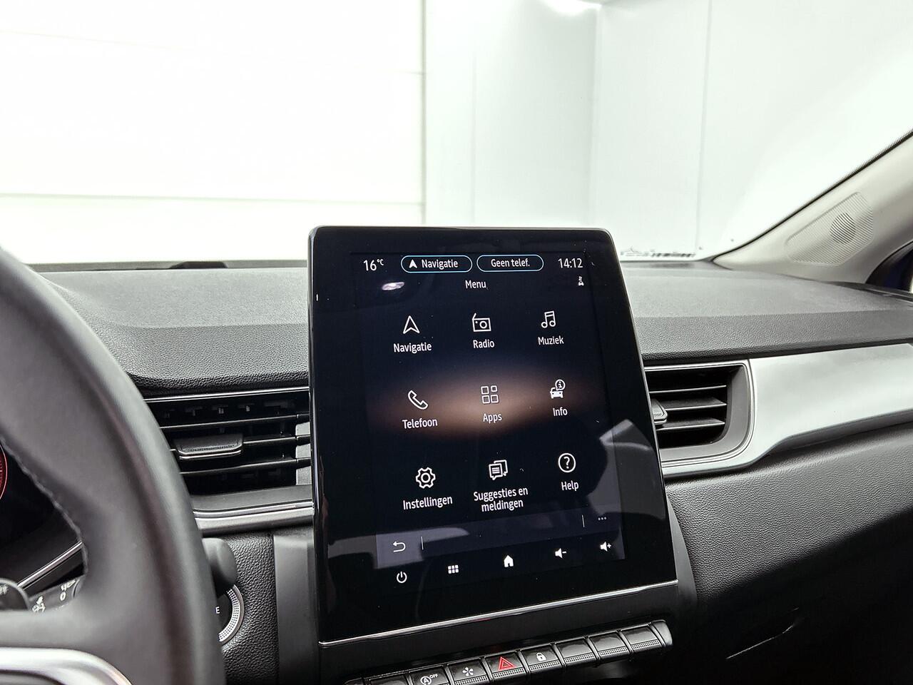 Renault CAPTUR 160PK Techno Hybrid mild | NAVI GROOT | CAMERA