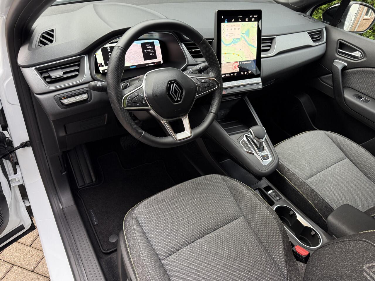 Renault CAPTUR 1.3 mild hybrid 160pk Automaat Techno l ACC l CAMERA l ECC l LED l NAVI l STOEL/STUUR-VERW. l 8.000km