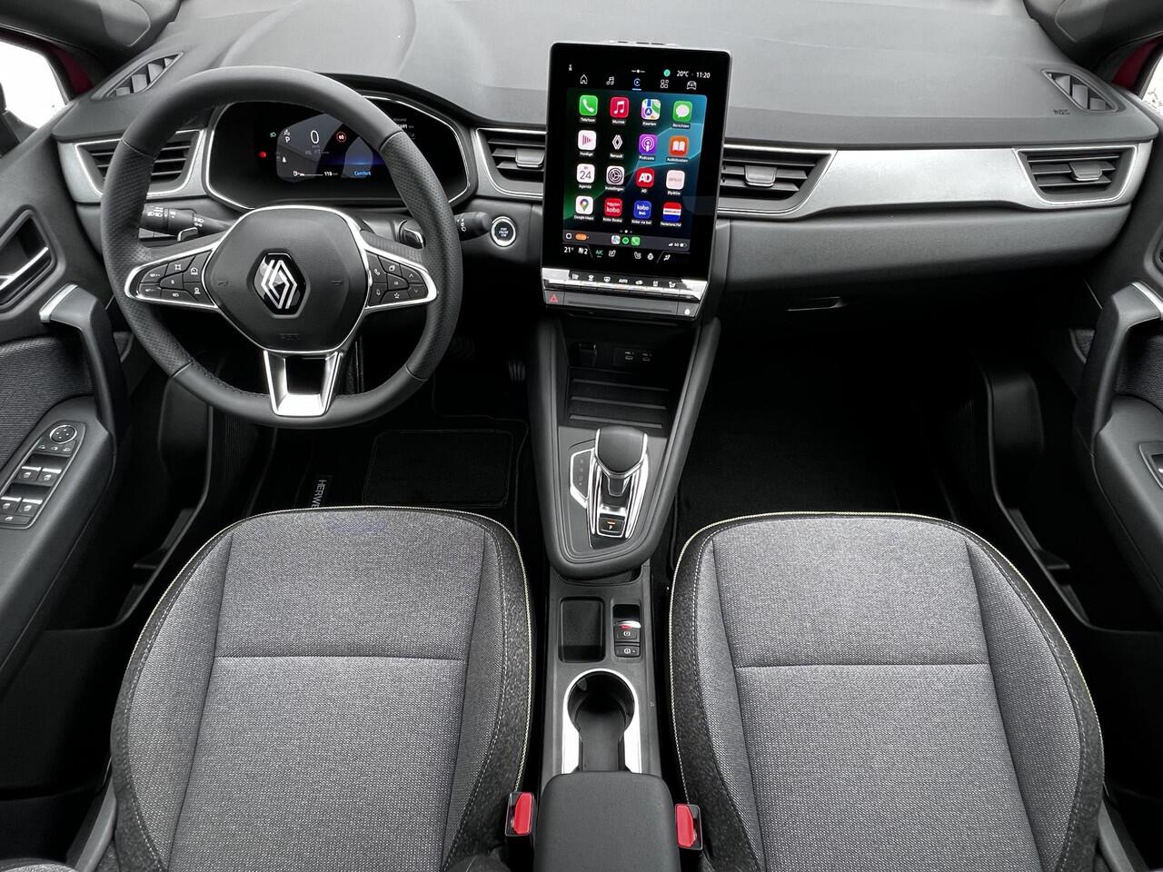 Renault CAPTUR 1.3 mild hybrid 160 techno Automaat / Trekgewicht 1.200 kg / Navigatie / Apple Carplay Android / Stuur- en stoelverwarming / Lichtmetalen wielen 18" /