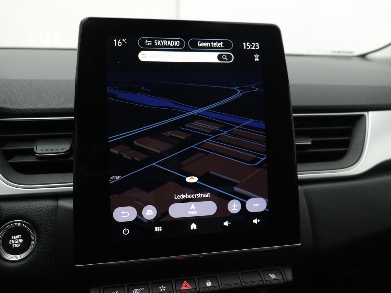 Renault CAPTUR Mild Hybrid 140PK Techno | CAMERA | NAVI GROOT / STOELVERW / 1500KG trekgewicht