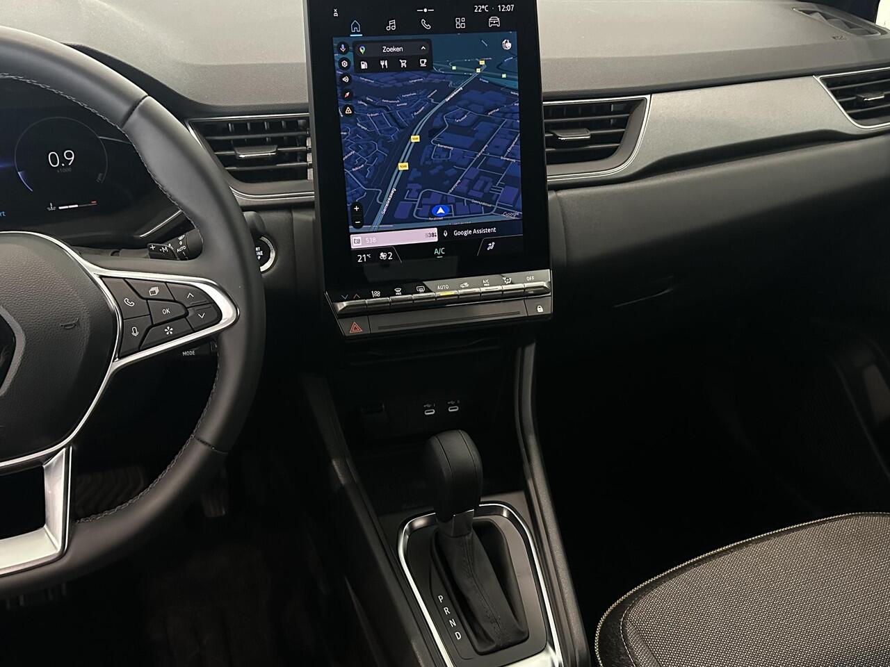 Renault CAPTUR 1.3 Mild Hybrid 160 Techno | Navigatie 9,3" | Climate Control | Cruise Control | Parkeersensoren voor, achter en achteruitrijcamera | Apple Carplay/Android Auto