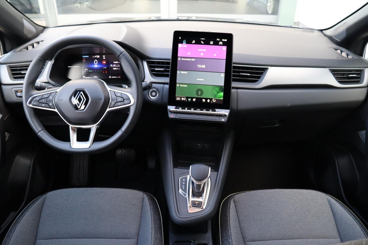 Renault CAPTUR 1.3 mild hybrid 160 techno Automaat | Adap. Cruise | Stoel-/Stuurverwarming | Carplay | Camera | Climate Control