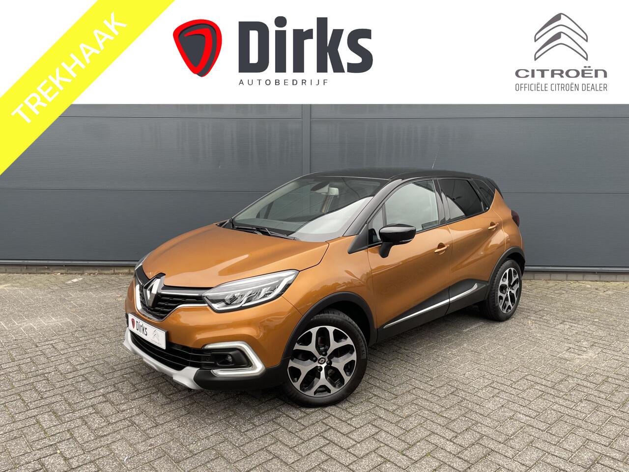 Renault CAPTUR 130pk Intens (Trekhaak - Camera - Parkeersensoren V+A - LED - Keyless Entry - Stoelverwarming - Automatische Airco - Navigatie)
