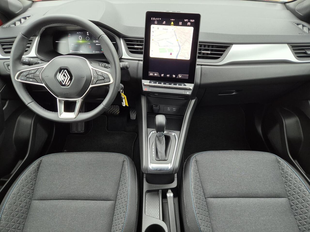 Renault CAPTUR 1.3 mild hybrid 160 Evolution Automaat / Achteruitrijcamera / Stoelverwarming / Apple Carplay & Android Auto / Cruise control / Climate control / Parkeersensoren /