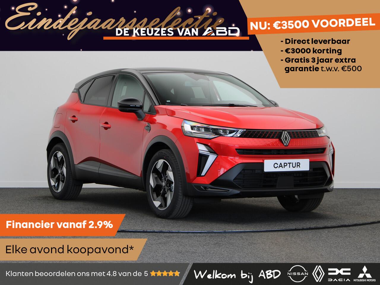 Renault CAPTUR Techno TCe 115 | Achteruitrijcamera | Elektrisch verwarmbare voorstoelen | Elektronisch geregelde airconditioning