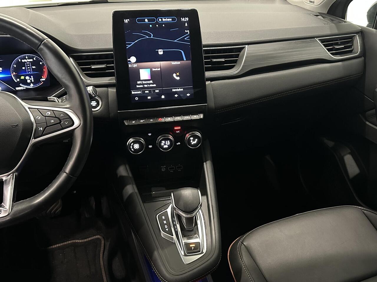 Renault CAPTUR 1.3 TCe 130 EDC Initiale Paris | Leder | Navigatie 9,3" | Climate Control | Cruise Control | Lichtmetalen velgen 18" | Apple Carplay/Android Aut