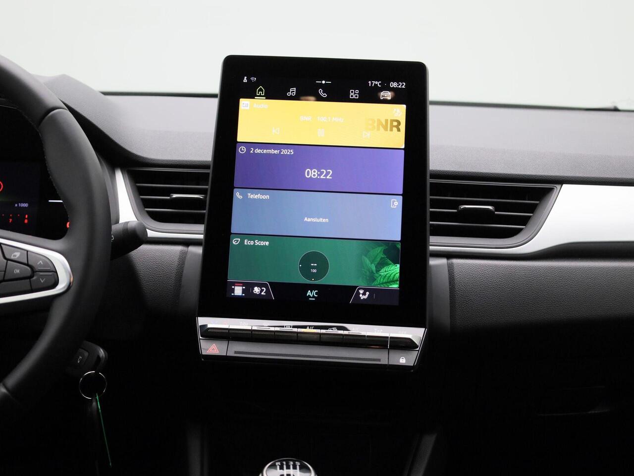 Renault CAPTUR 1.0 TCe 90 evolution | Camera | PDC Achter | LED Pure Vision | Cruise Control & Snelheidsbegrenzer | Draadloze Apple Carplay & Android Auto | Airconditioning | Haaienvin-antenne | Two-Tone