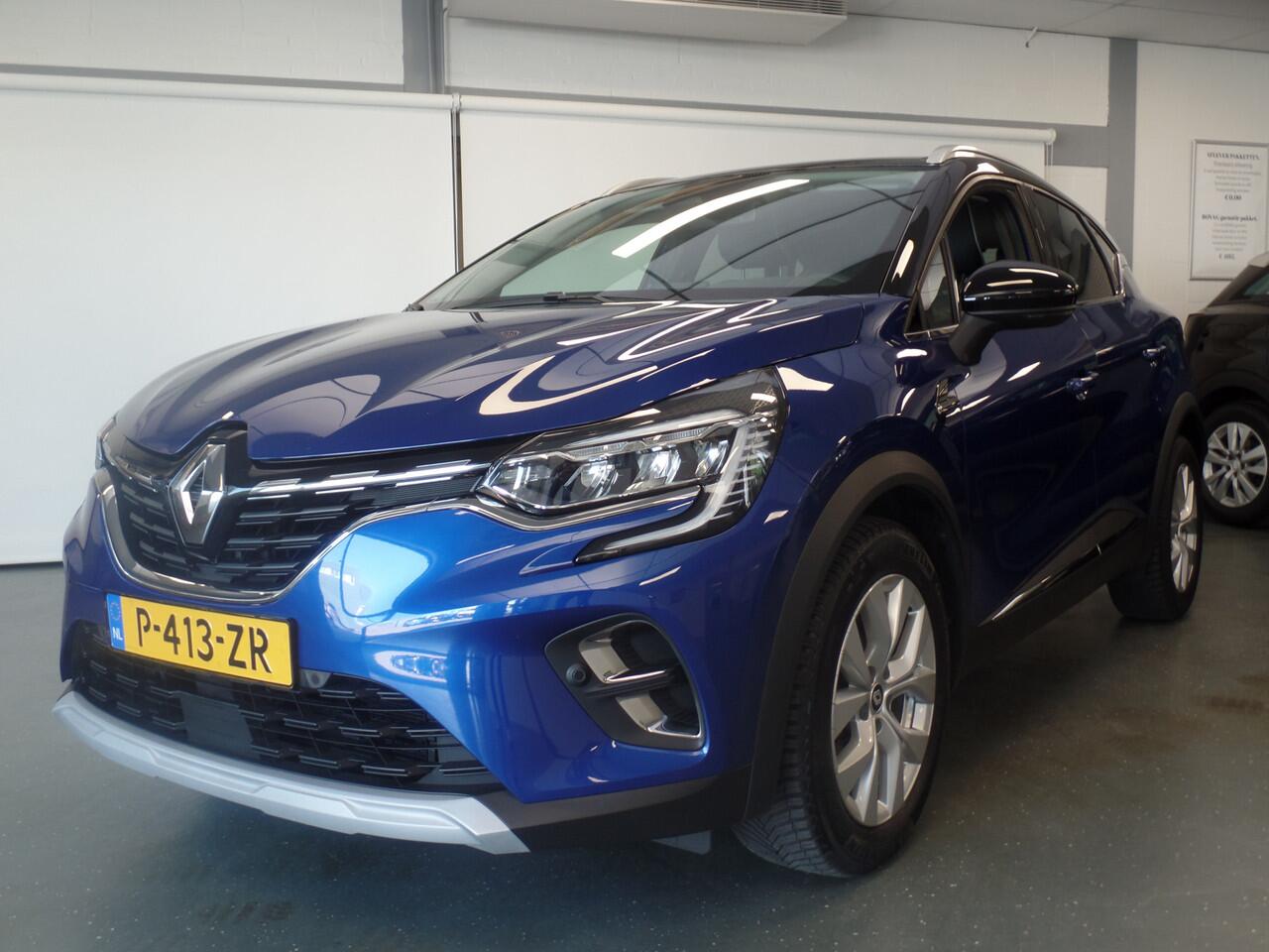 Renault CAPTUR 1.6 E-Tech Plug-in Hybrid 160 Intens 160pk, Navi, Achteruitrijcam, Cruise contr, Deels leder, Clima, Pdc V/A, Lm velgen 17'', Nederlandse auto, Ex eerste eigenaar!! Bovag afleverpakket 695,-