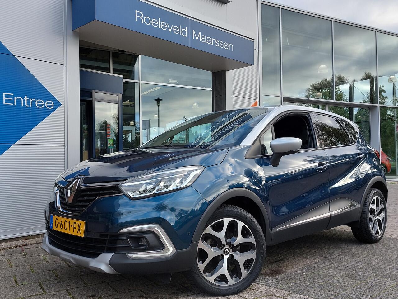 Renault CAPTUR 1.3 TCe 131pk Intens | Origineel NL | Navi | Clima | Cruise | Led Koplampen | Keyless Entry | Dodehoek+Licht+Regensensor | Pdc V+A+Assist+Camera | Privacy Glass | 17''lm |